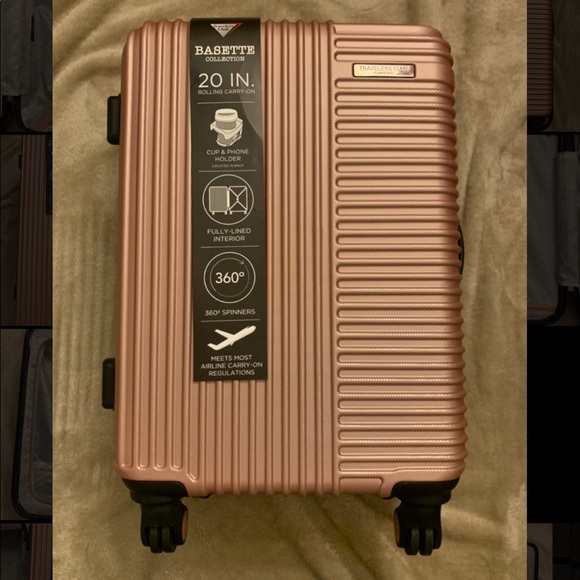 Travelers club basette 3 piece luggage set - Picture 6 of 8